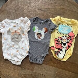 Disney Baby Girl Clothing Bundle 3-6 Months
